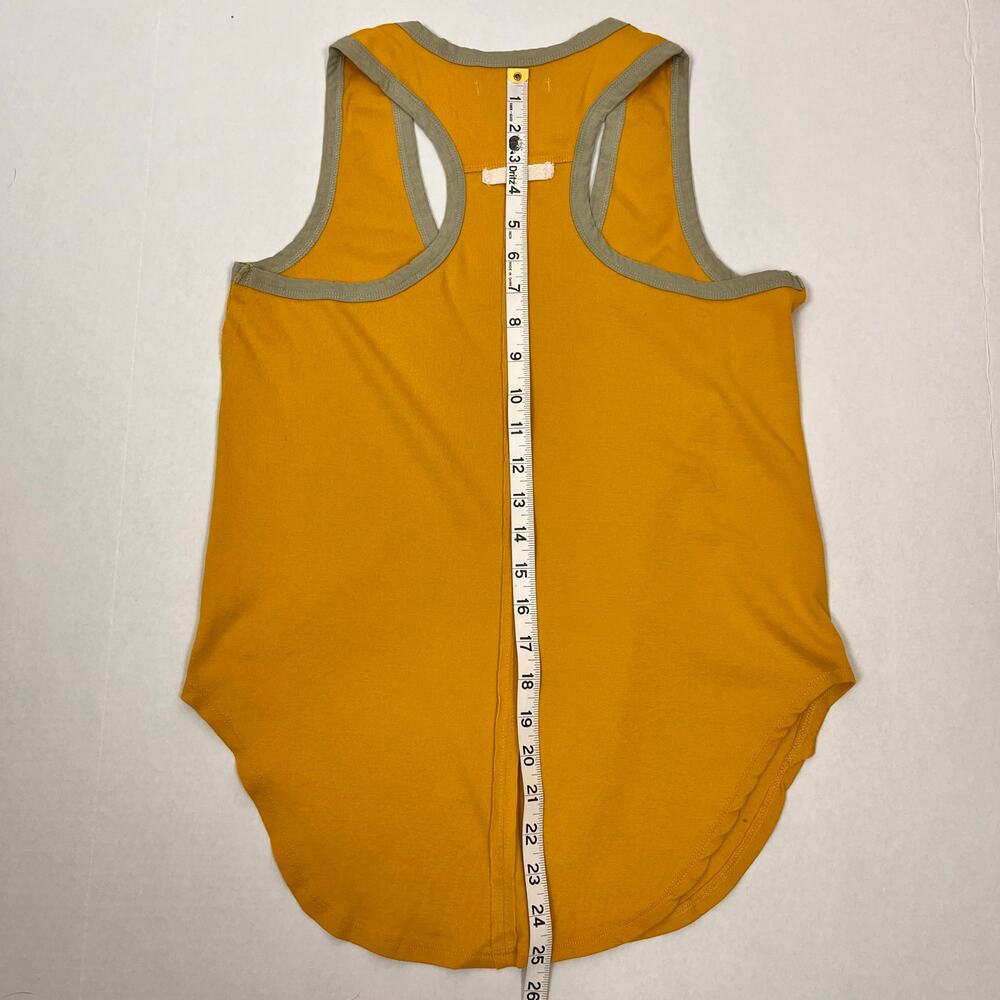 Women's Mustard Yellow Tank Top - Picture 6 of 10